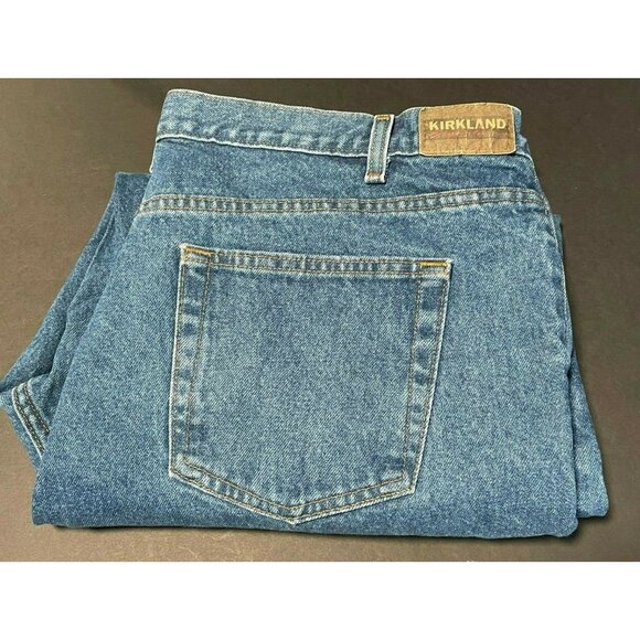 Kirkland jeans mens 40 x 30 tapered blue - Picture 9 of 10